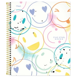 Five Star® 1 Subject Faces Notebook