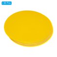 thumbnail image 3 of Unique Bargains 6' Round Floor Sticker Classroom Spot Marker Adhesive Waterproof Vinyl Line Up Sign Light Yellow 30 Pack, 3 of 7
