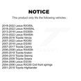 thumbnail image 2 of TOR Front Lower Rearward Suspension Control Arm Bushing Pair for Car Toyota Camry Lexus Highlander RX350 Venza Sienna ES350 RX450h Avalon RX330 Solara RX400h ES330 RX350L ES300h RX450hL KTR-102237, 2 of 2