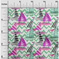 thumbnail image 2 of oneOone Polyester Spandex Sea Green Fabric Beach Craft Projects Decor Fabric Printed By The Yard 56 Inch Wide, 2 of 4