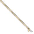 thumbnail image 1 of Quality Gold X2837 14K Yellow Gold Diamond Tennis Bracelet Mounting, 1 of 1