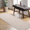 thumbnail image 2 of Modern Solid Color Rug  2ft3inx8ft, Washable Non-Slip Low Pile Area Rug for Living Room & Bedroom, 2 of 9