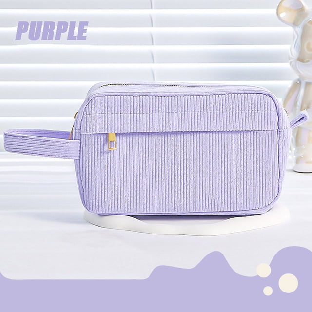 Large Pencil Case,Corduroy Pencil Case Storage Bag High-End High Value Large Capacity Pencil Case,Large Storage Bags,Large Capacity Pencil Case,Large Pencil Bag