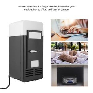 PC USB Mini, Boissons peut refroidir réfrigérateur chaud déguisé réfrigérateur Mini Réfrigérateur rouge