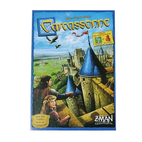 Carcassonne Carcassonn Game Carcassonne English version casual party board game card