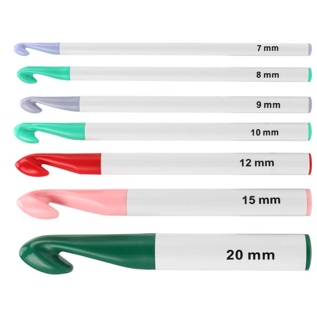 Crochet, Ensemble de 7 Pcs Crochet Couleur Creuse Chandail Crochet Performance Inégalée