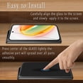 thumbnail image 2 of PST [2 Packs] Google Pixel 9 Pro Fold Screen Protector, Premium Tempered Glass Screen Protector with Case Friendly & Bubble Free, 2 of 5