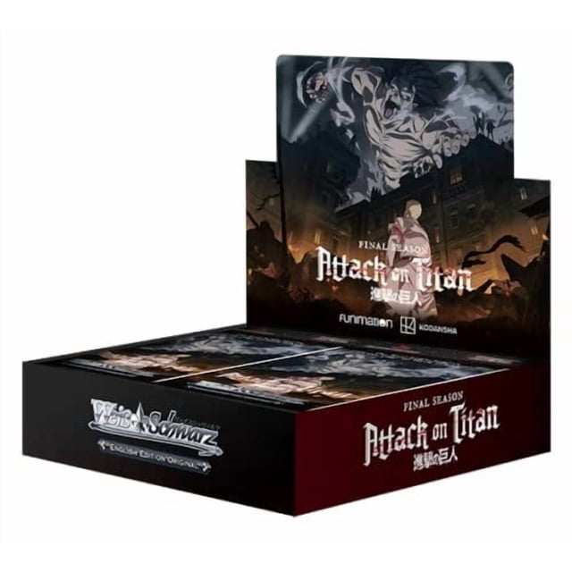 Weiss Schwarz : Attack On Titan : Saison Finale - Boîte de Boosters Ang