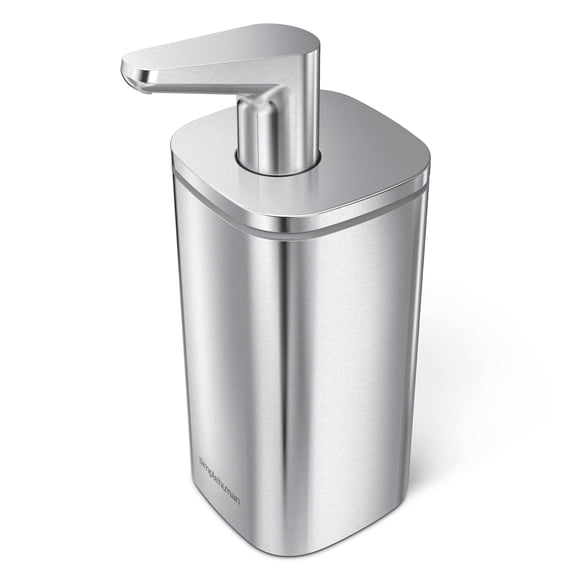 Simplehuman 10 oz. / 295ml. Liquid Soap Pulse Dispenser, Brushed Stainless Steel
