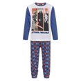 thumbnail image 1 of Star Wars Pyjama Deux Pièces à Manches Courtes et Jambes Courtes Bleu pour Garçons, 1 of 1
