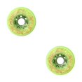 thumbnail image 1 of Dalazy 2piece Silent Grip And Enhanced Support - Inline Roller Skate Wheel For Freestyles Scroll Enhanced green 76mm 2Set, 1 of 6