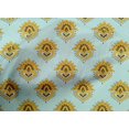 thumbnail image 4 of oneOone Organic Cotton Voile Fabric Floral Block Printed Fabric 1 Yard 42 Inch Wide, 4 of 4