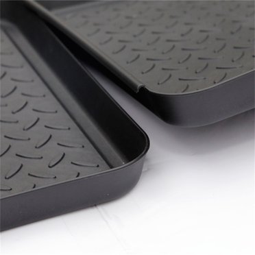 3 Pcs Plateaux pour Bottes Extérieurs Intérieur Chaussures Porte-Boue Plancher Maison Support Espadrilles Support de Plancher Protecteur de Tapis Support de Rangement Bureau Fournitures Ménagères