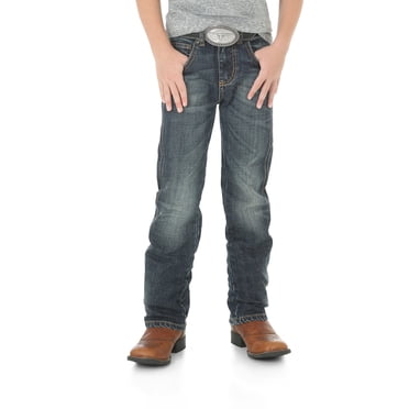 Wrangler Boys Retro Slim Fit Straight Leg Jean, Bozeman, 12 Slim