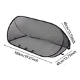 thumbnail image 3 of Up Garden Mesh Net Cover 100x40x40cm Foldable Tent WithGround Portable Cage For Raised Bed Bird Barrier Netting For Vegetable Strawber, 3 of 9