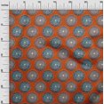 thumbnail image 3 of oneOone Cotton Flex Red Fabric Asian Block Sewing Craft Projects Fabric Prints by Yard 40 Inch Wide, 3 of 4