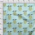 thumbnail image 2 of oneOone Polyester Lycra Fabric Bird & Tree Block Decor Fabric Printed BTY 56 Inch Wide, 2 of 4