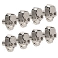 thumbnail image 1 of Skull Rivets, Fashionable 200 Sets  Skull Prong Stud  For Belts Gold,Silver,Silver Black, 1 of 8
