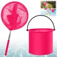 thumbnail image 1 of Fridja Clearance Under 5$ Swimming Pool Sewer Swimming Pool Sewer Telescopic Sewer Stainless Steel Fishing Net Small Replacement Swimming Pool Net for Standard Swimming Pool Cleaning, 1 of 6
