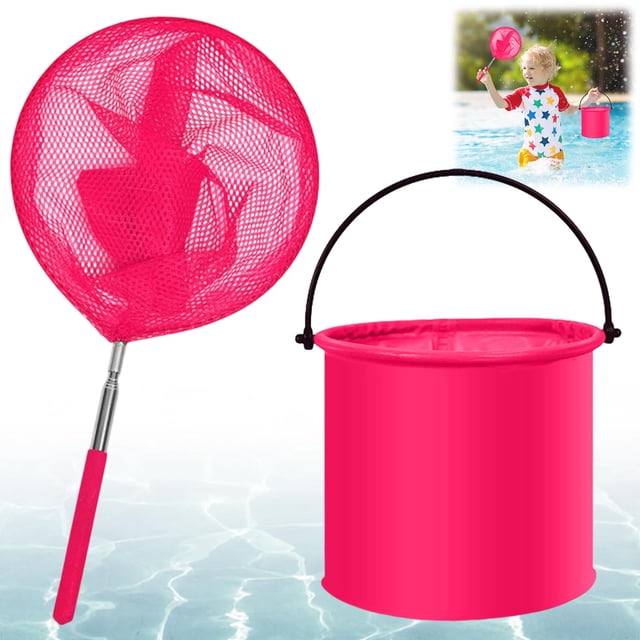 Fridja Clearance Under 5$ Swimming Pool Sewer Swimming Pool Sewer Telescopic Sewer Stainless Steel Fishing Net Small Replacement Swimming Pool Net for Standard Swimming Pool Cleaning