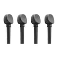 thumbnail image 2 of 4Pcs Violin Tuning Peg, Portable Fine Appearance Wood Violin Peg Replacement Black, 2 of 8