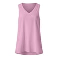 thumbnail image 3 of AherBiu Womens Tank Tops Sleeveless Solid Fashion Lightweight Tee Shirts Summer Loose Fitting Workout Gym Tank Tops, 3 of 3