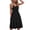 Solid color, variant on Drppepioner Women Plus Size Women Fashion Summer Seaside Sling Sleeveless V-Neck Solid Color Casual Dress