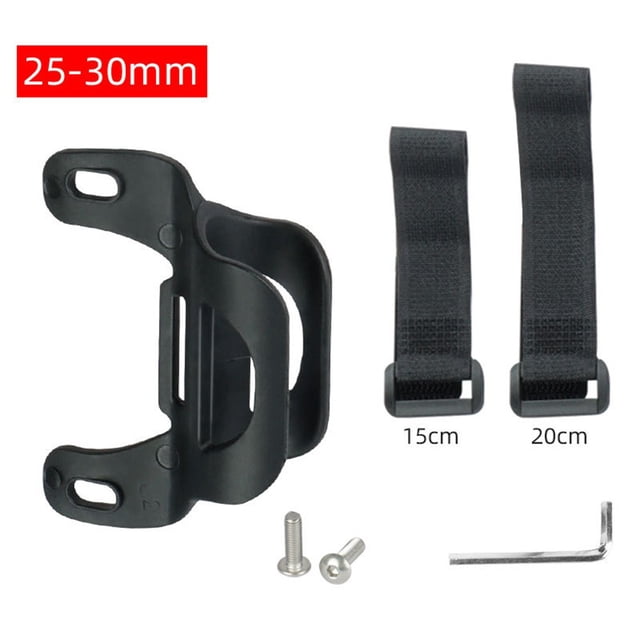 GLFILL Bicycle Pump Holder Sturdy Portable Pump Retaining Clips Bike Inflator Bracket Mounting Base Black Cycling Practical Parts C
