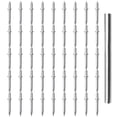 thumbnail image 1 of Huayishang Seamless Nail With Double Head Base Thread Nails Concrete Nails Decorative Nails Nails For Concrete Walls Skirting Skirting Screws With Specific Sleeve, 1 of 9