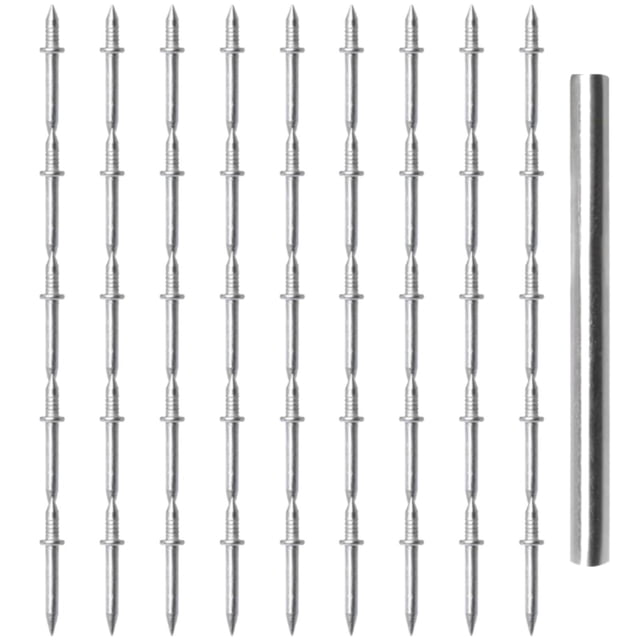 Huayishang Seamless Nail With Double Head Base Thread Nails Concrete Nails Decorative Nails Nails For Concrete Walls Skirting Skirting Screws With Specific Sleeve