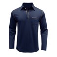 thumbnail image 3 of Birdeem Chemise/haut à Manches Longues Ajustée à Boutons pour Hommes, 3 of 6