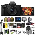 thumbnail image 1 of Panasonic Lumix G100D 4K Mirrorless Vlogging Camera with 12-32mm Lens, 20.3MP Micro Four Thirds Vlogger Bundle with Lilliput 7" Monitor + Tripod + Cleaning Kit + RODE Video Microphone + Accessories, 1 of 8