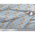 thumbnail image 3 of Soimoi Rayon Fabric Giraffe Kids Print Fabric by Yard 42 Inch Wide, 3 of 3