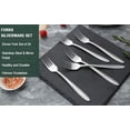 thumbnail image 4 of Mirdinner 24 Pcs Dinner Forks set, 7.79-Inch Stainless Steel Forks Silverware Set, Flatware/Salad Forks, Table Forks, Using for Home, Kitchen or Restaurant, Mirror Polished, Dishwasher Safe, 4 of 5
