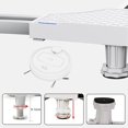 thumbnail image 3 of Support pour Laveuse, Piédestal pour Sécheuse et Réfrigérateur de Laveuse, Longueur Réglable, Charge 300 kg Anti-Vibration Anti-Bruit, 3 of 8