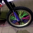 thumbnail image 2 of jinwen 36pcs Universal Motocross Dirt Bike Wheel Rim Spoke Wraps Skins Covers - Orange, 2 of 9