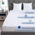 thumbnail image 3 of Quilted Waterproof Mattress Protector Cover, 3 of 4