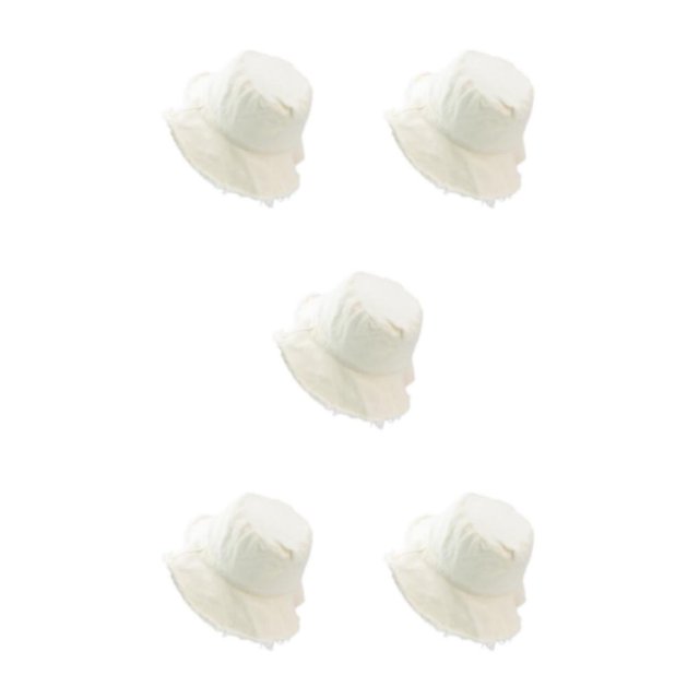 maskred Stay Sun Safe And Stylish With Bucket Hat For Outdoor Adventures M Easy To Wear beige 5Set