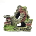 thumbnail image 2 of Meitianfacai Mountain View Decor Rockery Landscapes Rocks Hiding Cave Tree Aquarium Ornament Fish Tank Decoration, 2 of 7
