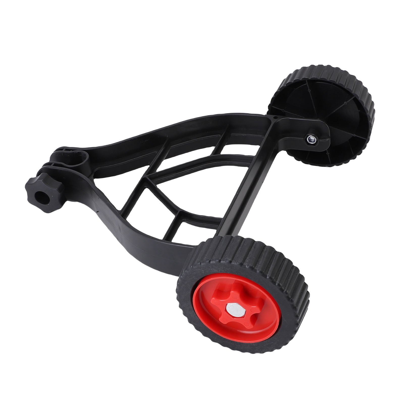 String Trimmer Wheel Attachment, Adjustable Efficient Metal Grass Trimmer Support Wheel  for Yard