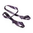 thumbnail image 4 of Lipstore Sangle de Tapis de Yoga Réglable en Nylon Brillant Accessoire de Yoga Portable Violet, 4 of 8