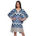 thumbnail image 1 of Moomaya Cutwork Lace Beach Kaftan For Women Printed Bikini Caftan Plus Size, 1 of 4