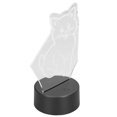 thumbnail image 1 of Mgaxyff 3D Cat Lamp,3D Light,3D Cat Lamp 3D LED Adjustable Colors Soft Warm Light Safe Durable Easy Operation USB Or Battery 3D Night Light, 1 of 8