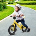 thumbnail image 2 of Costway 12 Inch Toddler Balance Bike No Pedal Training Bicycle with Inflatable Rubber Tires Yellow, 2 of 10