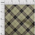 thumbnail image 1 of oneOone Silk Tabby Fabric Tartan Check Print Fabric By Yard 42 Inch Wide, 1 of 4