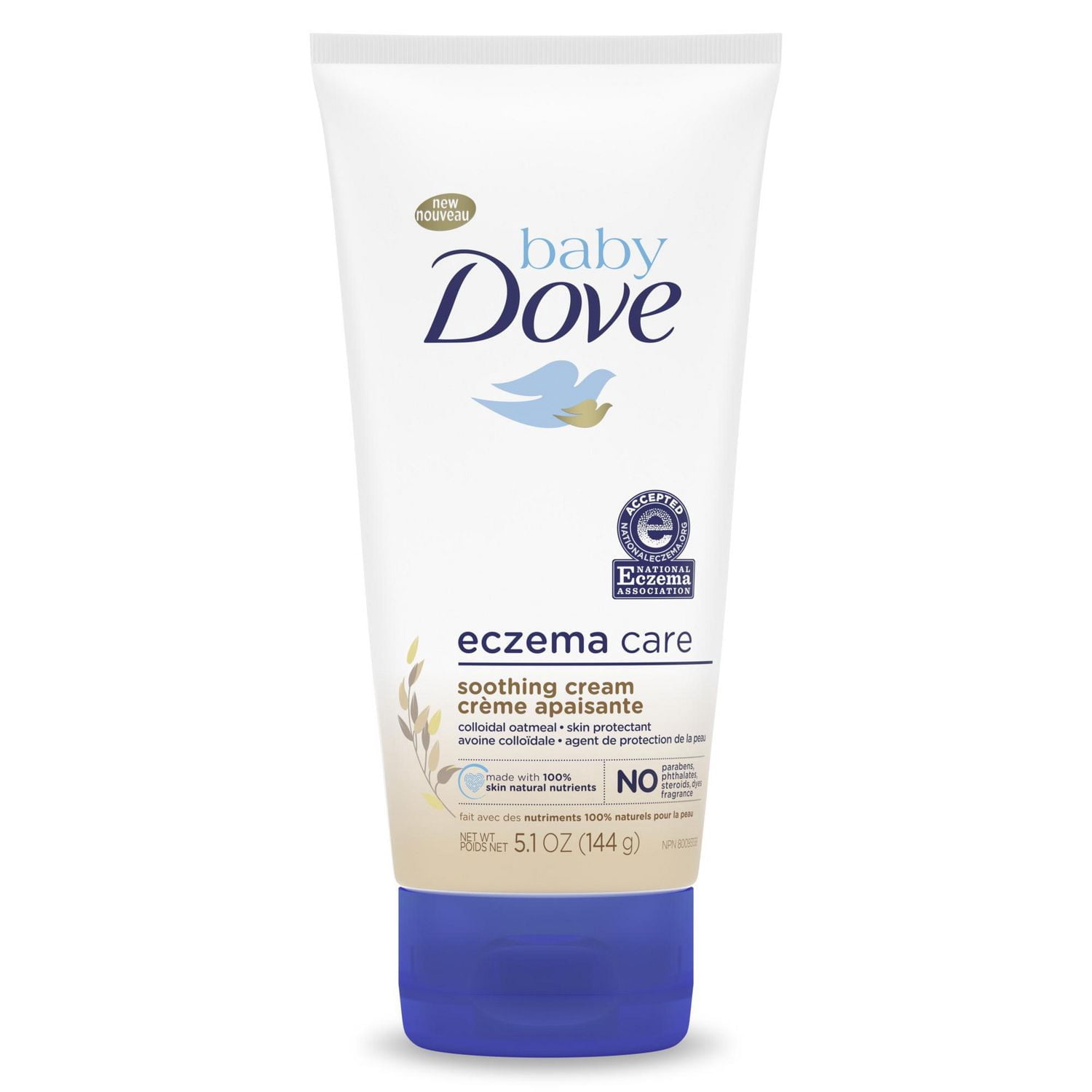 Baby Dove Soothing Cream Colloidal Oatmeal Eczema Care, 144 g