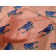 thumbnail image 4 of oneOone Silk Tabby Fabric Branch & Bird Block Fabric Prints By Yard 42 Inch Wide, 4 of 4