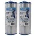 thumbnail image 1 of Unicel 5CH-352 Cartouche de Filtre de Spa de Remplacement 35 Pi2, 151 Plis (2 Pack), 1 of 5