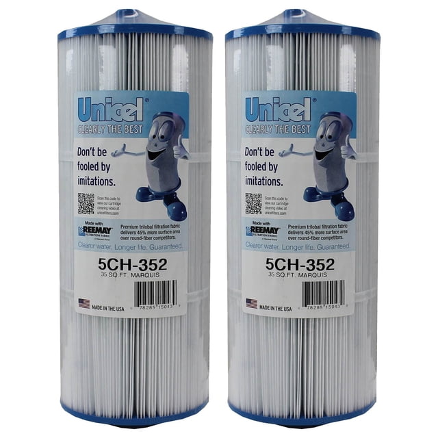 Unicel 5CH-352 Cartouche de Filtre de Spa de Remplacement 35 Pi2, 151 Plis (2 Pack)