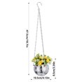 thumbnail image 2 of Pot de Fleurs Boule Miroir Pot Suspendu Boule, 2 of 5